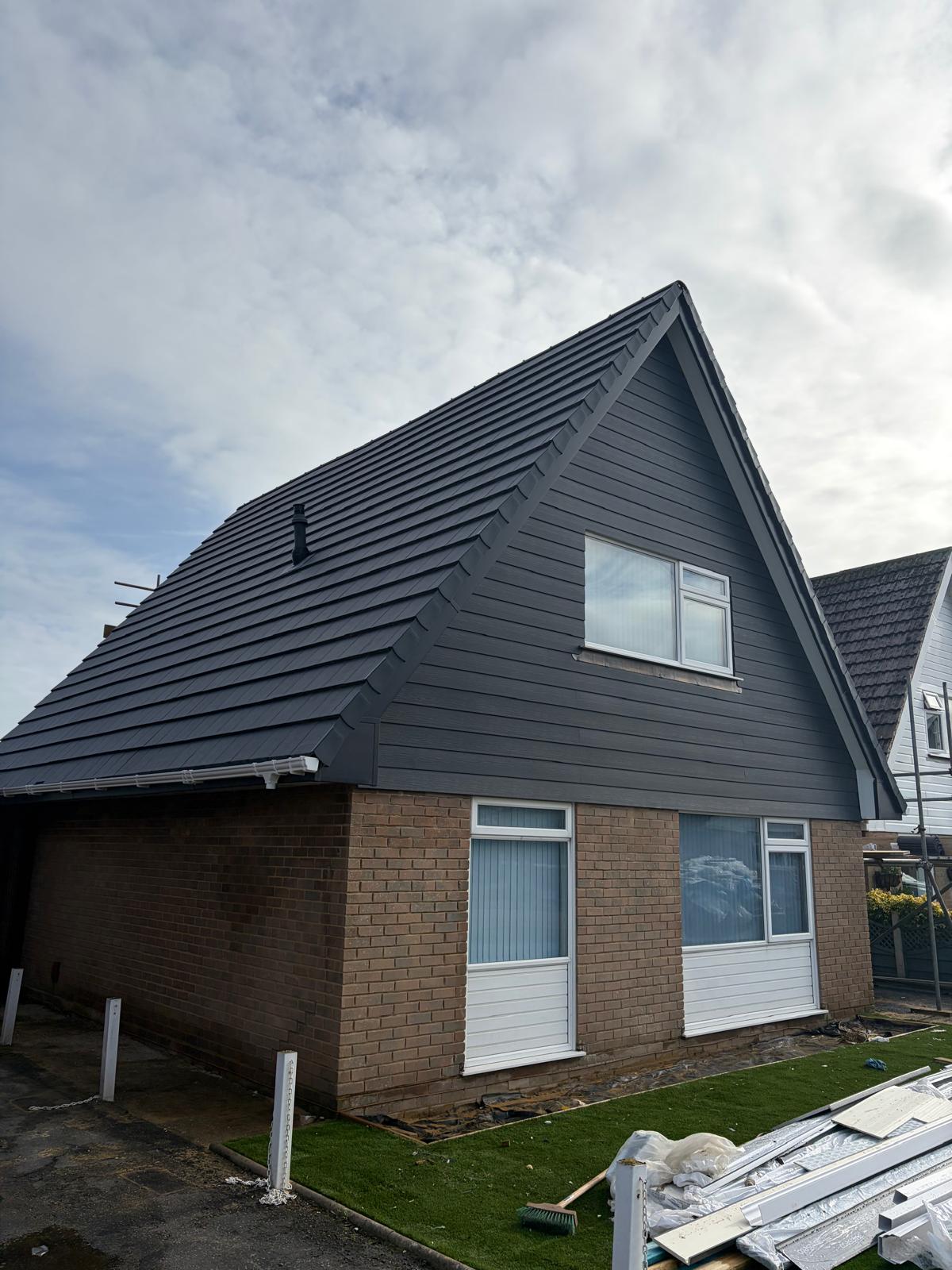 Pitched roof installation